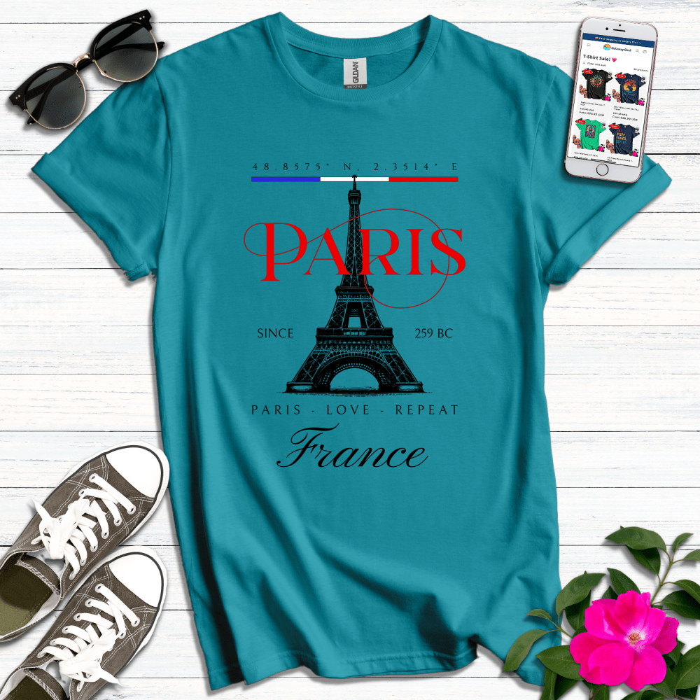 Paris Love Repeat T-Shirt