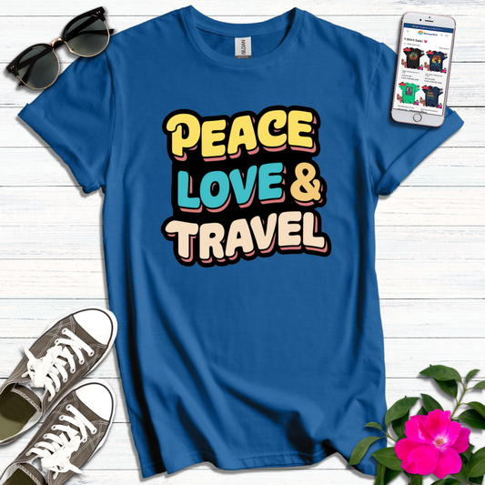 Peace Love & Travel T-Shirt