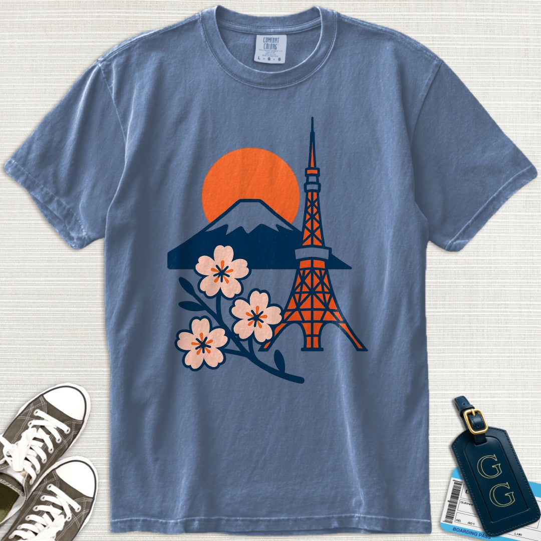 Tokyo Minimalist Illustration T-Shirt