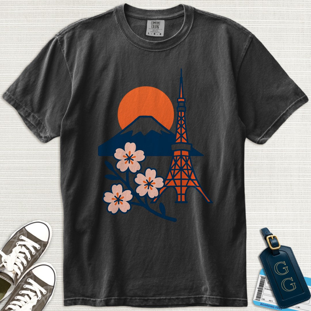Tokyo Minimalist Illustration T-Shirt