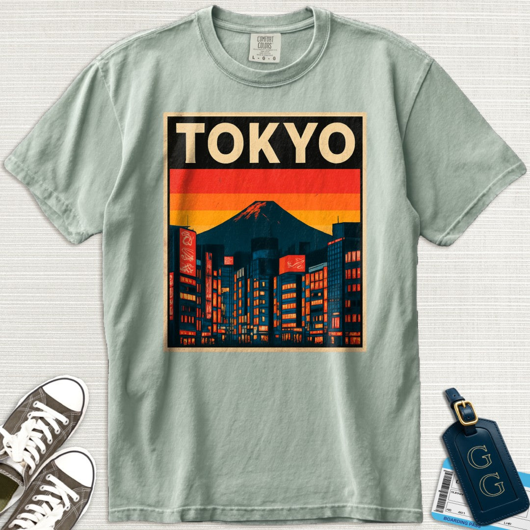 Tokyo Retro Postcard T-Shirt