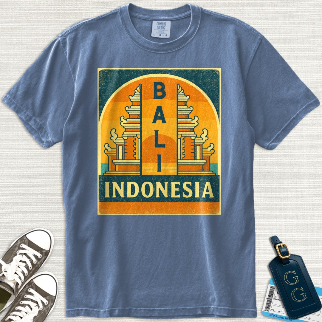 Bali Vintage Temple Gates T-Shirt