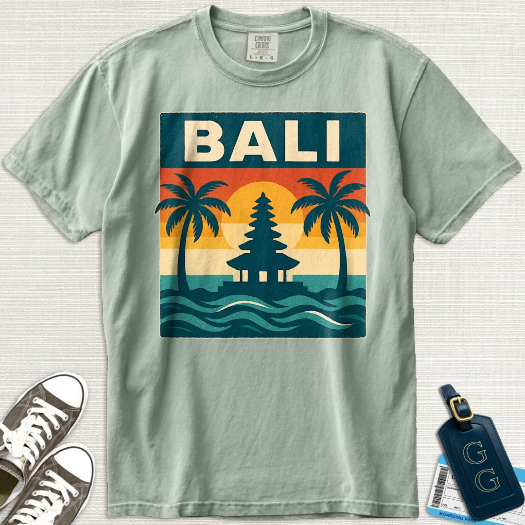 Bali Temple Palms T-Shirt