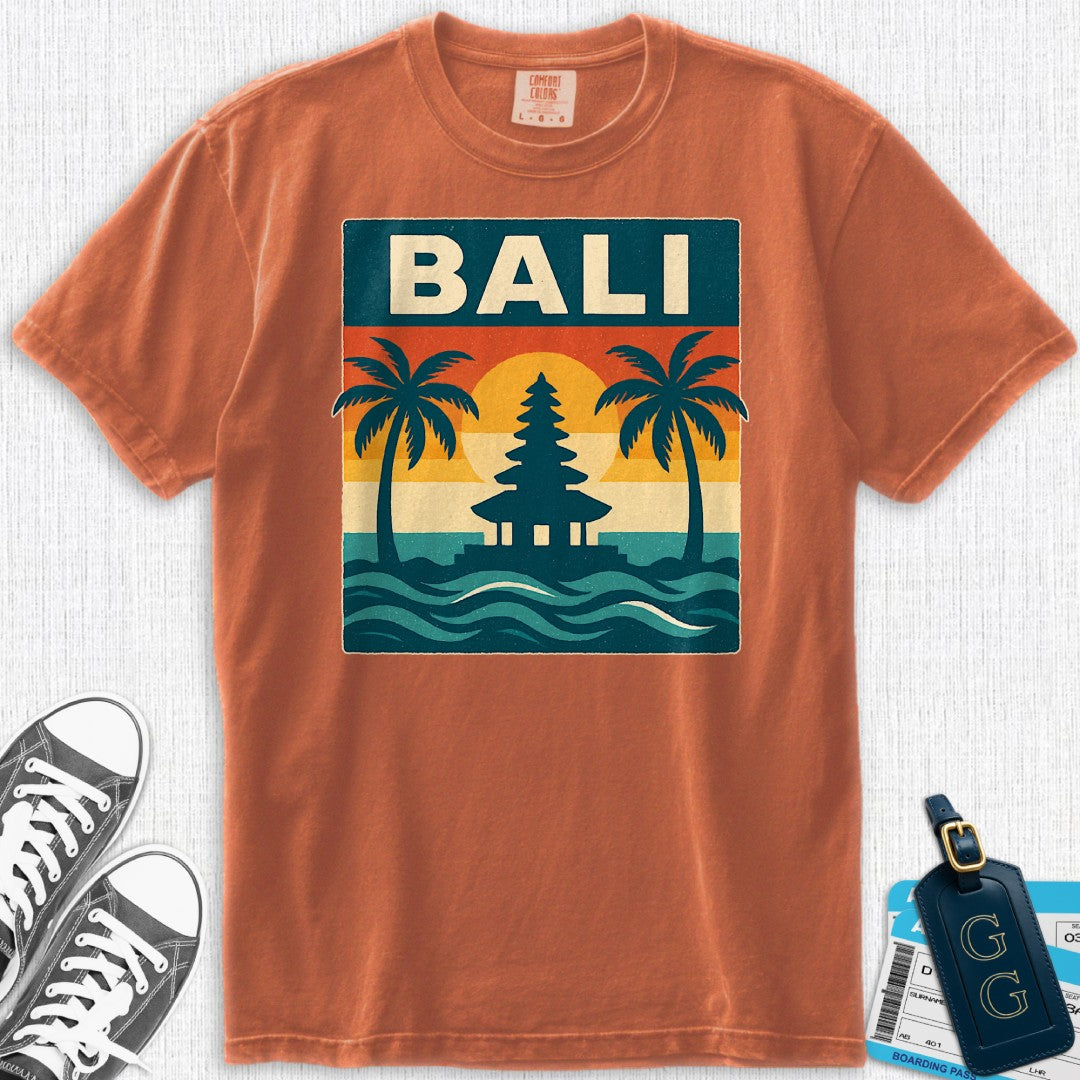 Bali Temple Palms T-Shirt