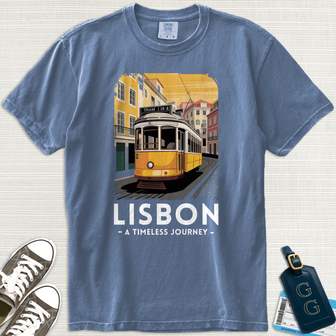 Lisbon Tram 28 Journey T-Shirt