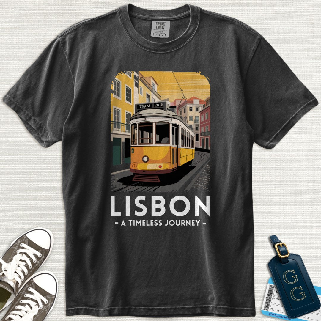Lisbon Tram 28 Journey T-Shirt