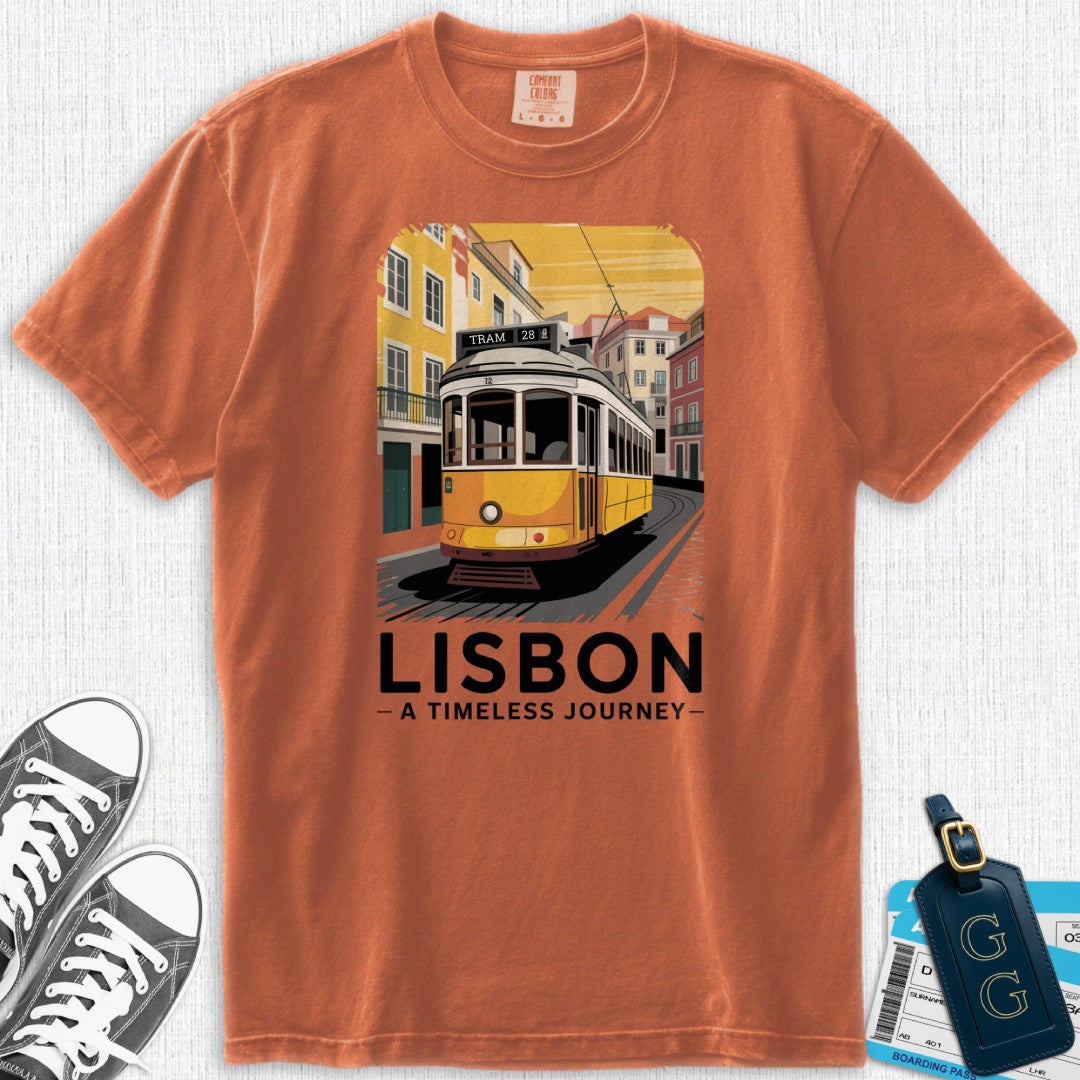 Lisbon Tram 28 Journey T-Shirt