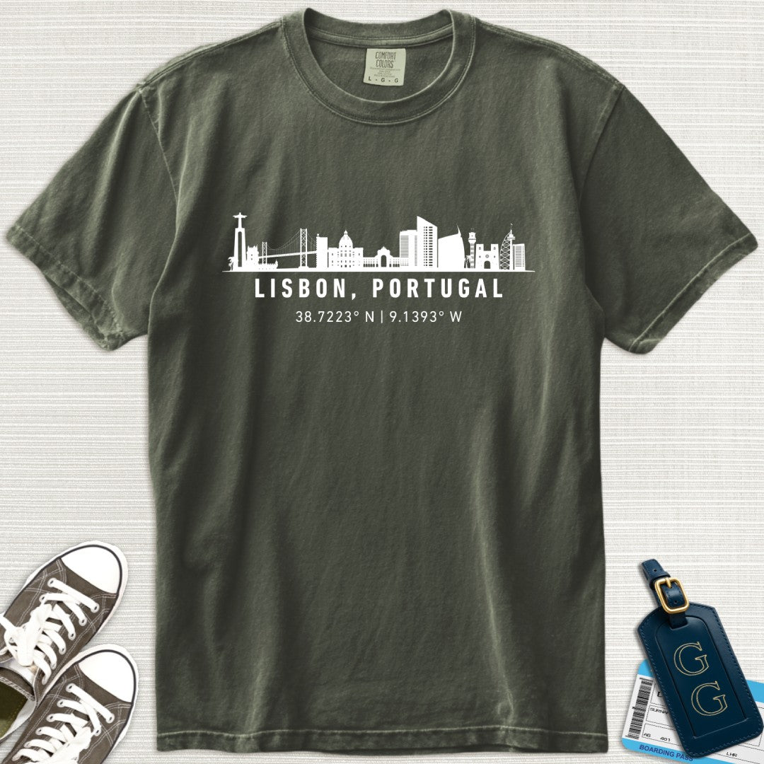 Lisbon Skyline T-Shirt