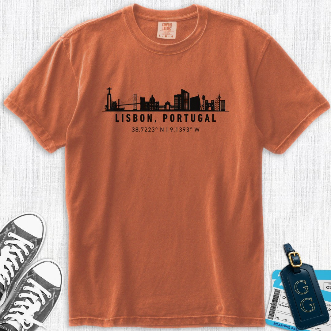 Lisbon Skyline T-Shirt