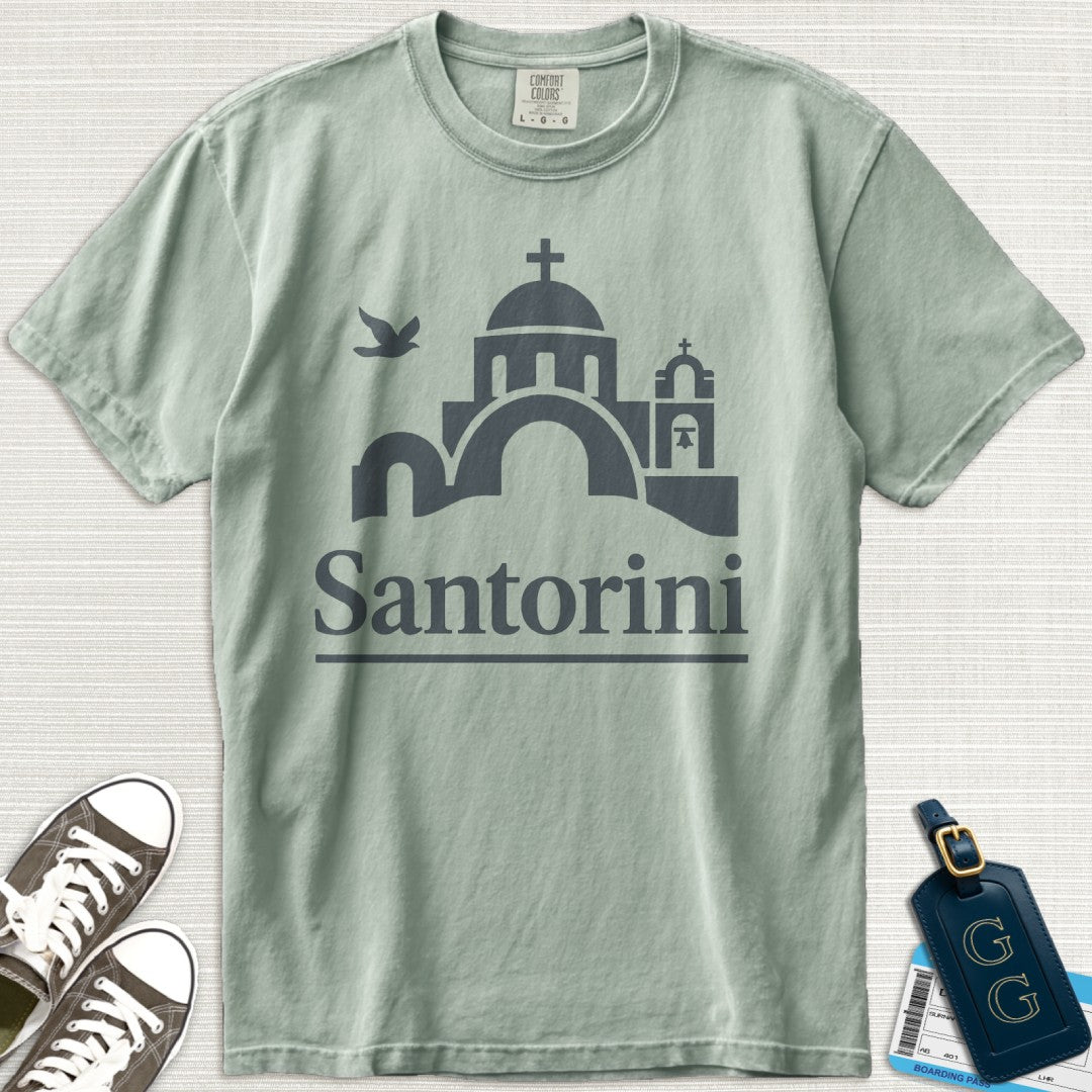 Santorini Minimalist T-Shirt