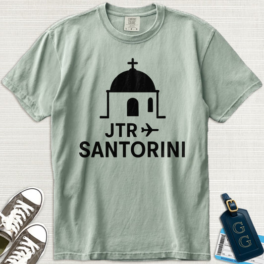 Santorini JTR Airport T-Shirt