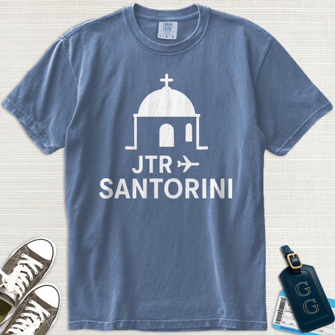 Santorini JTR Airport T-Shirt