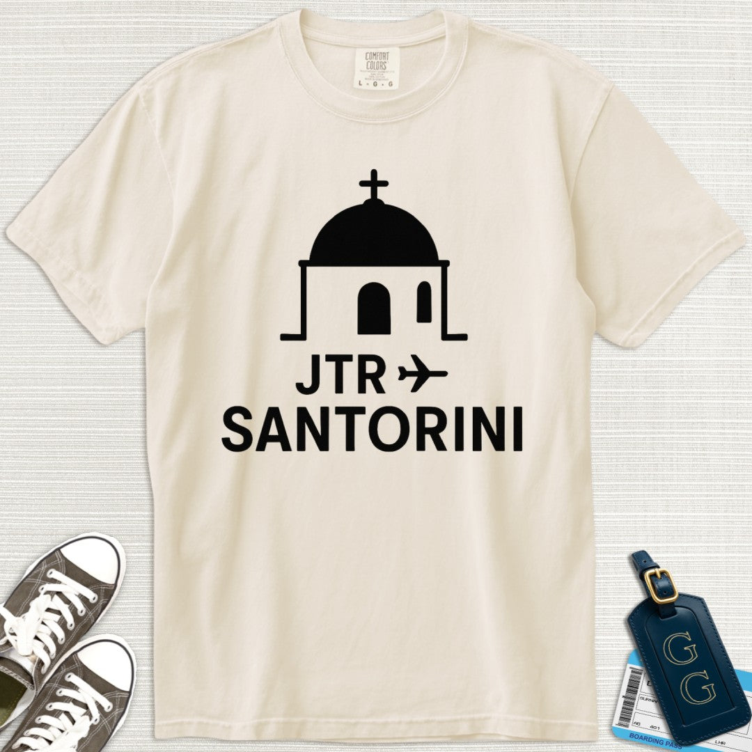 Santorini JTR Airport T-Shirt
