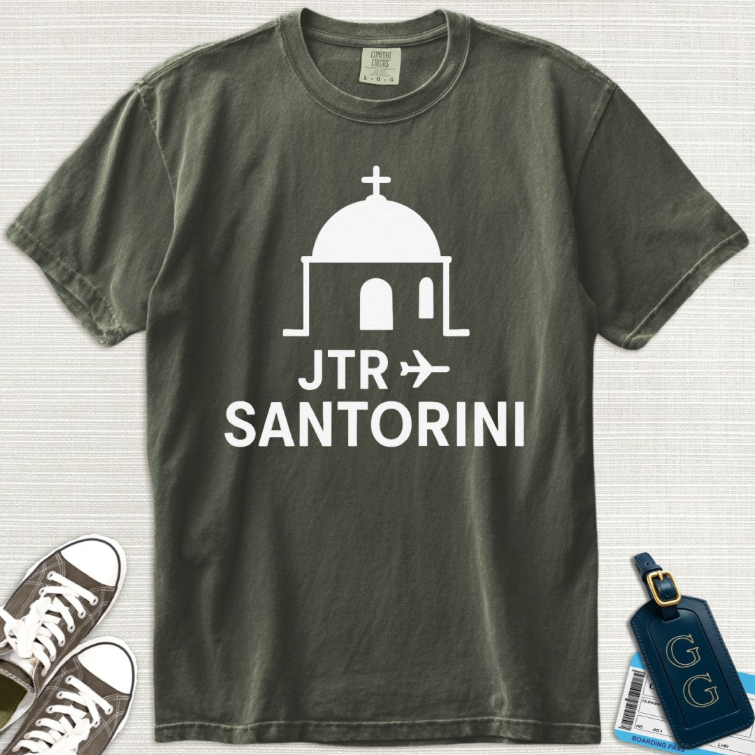 Santorini JTR Airport T-Shirt