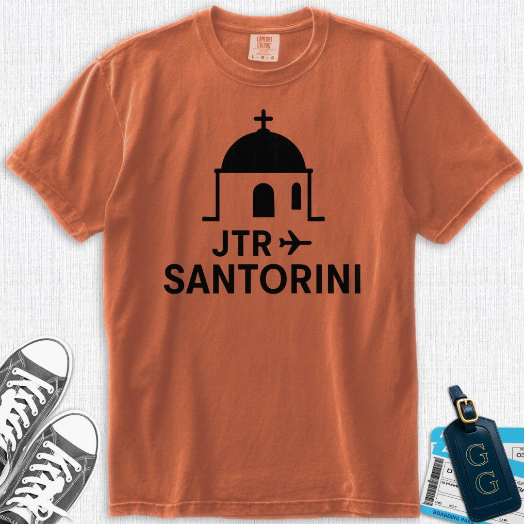 Santorini JTR Airport T-Shirt