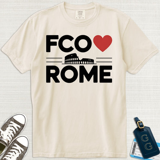 Rome FCO Airport T-Shirt