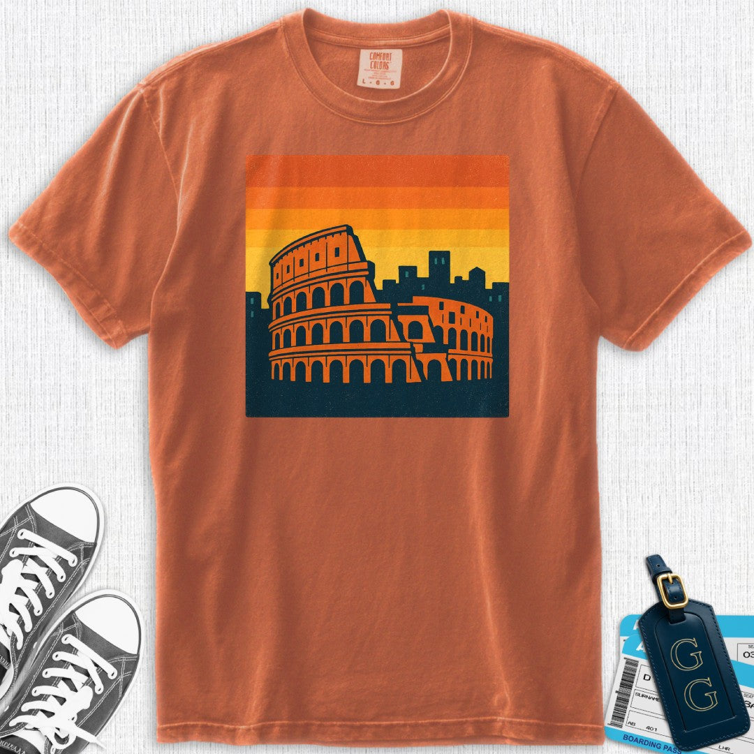 Retro Rome Colosseum T-Shirt