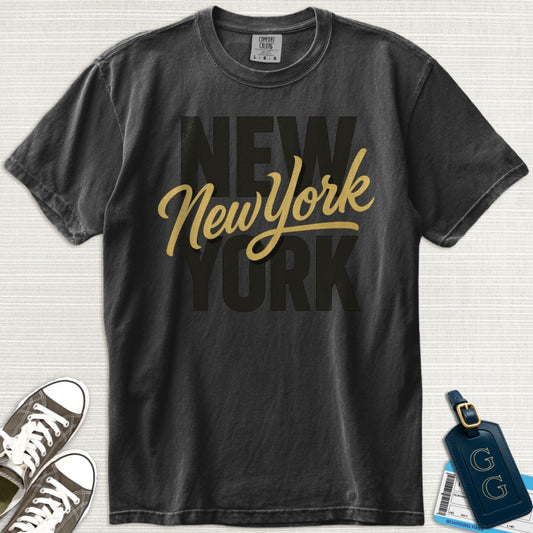 New York Modern Typography T-Shirt