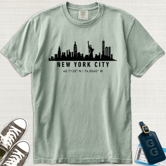 New York Minimalist Skyline T-Shirt