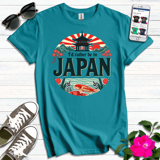 Rather be in Japan T-Shirt