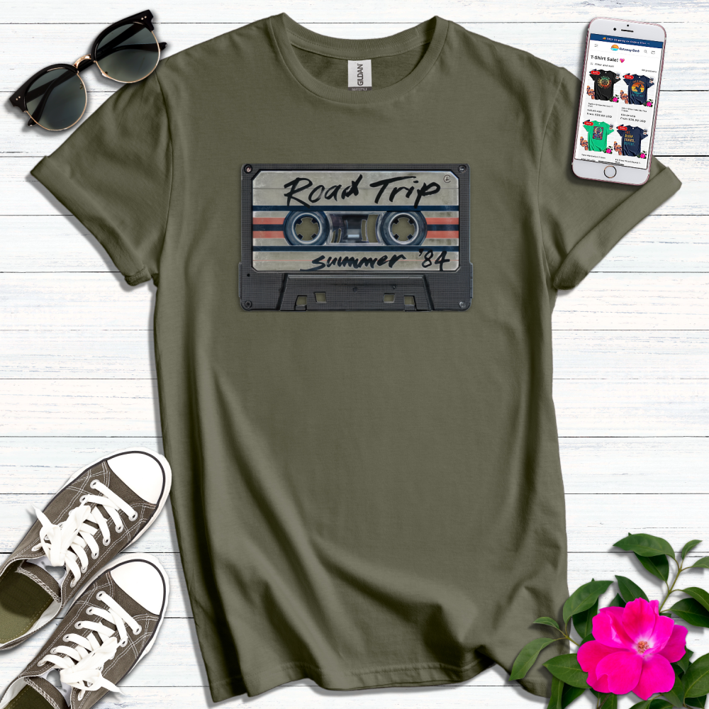 Road Trip Cassette T-Shirt