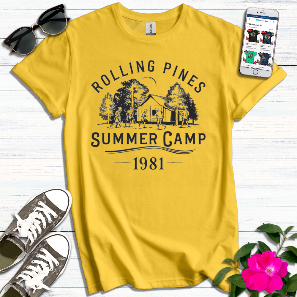 Rolling Pines Summer Camp 1981 T-Shirt