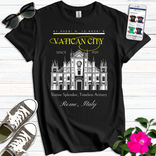 Vatican City Sistine Chapel T-Shirt