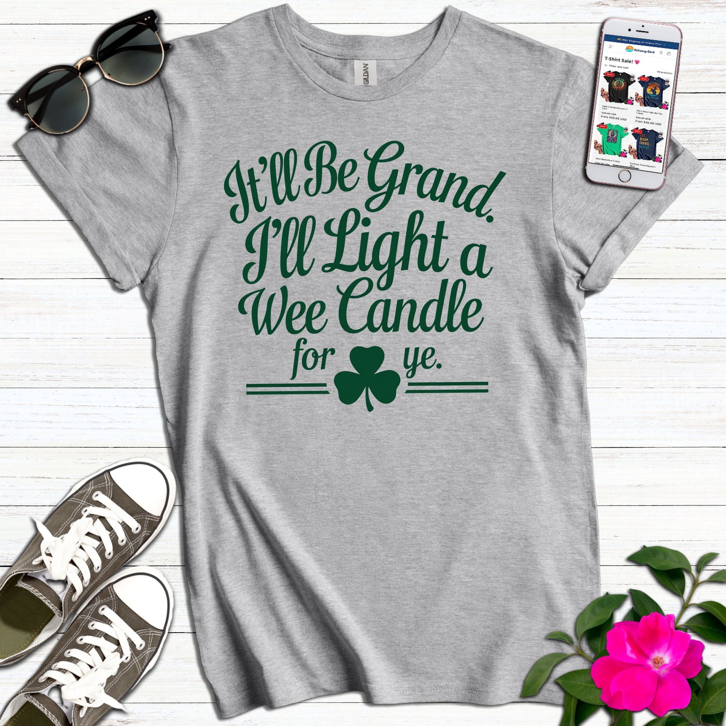 Light a Wee Candle T-Shirt