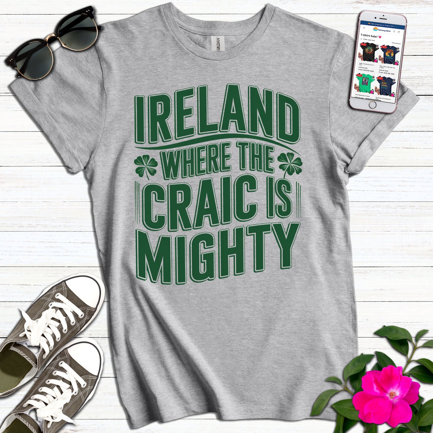 Ireland Craic is Mighty T-Shirt