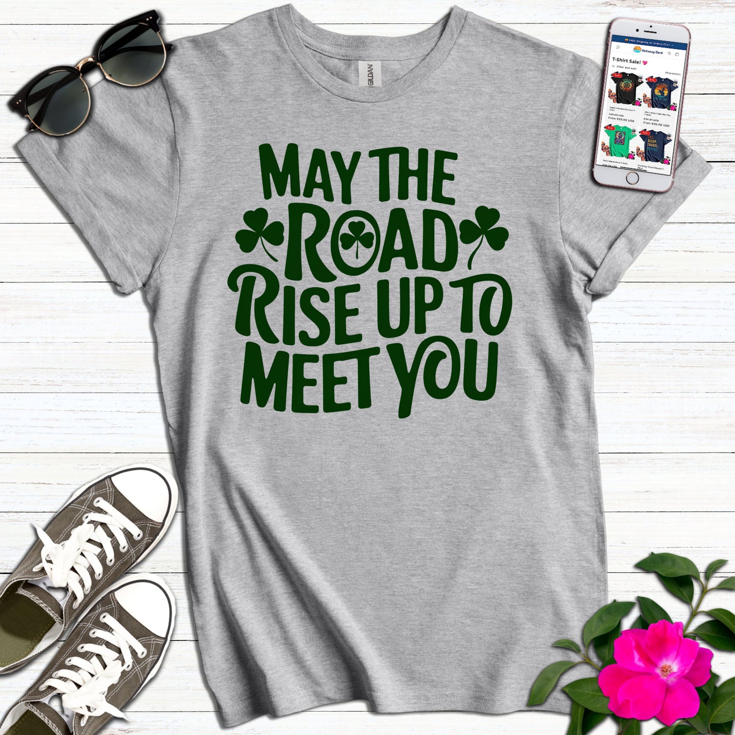 Irish Road Rise Up T-Shirt