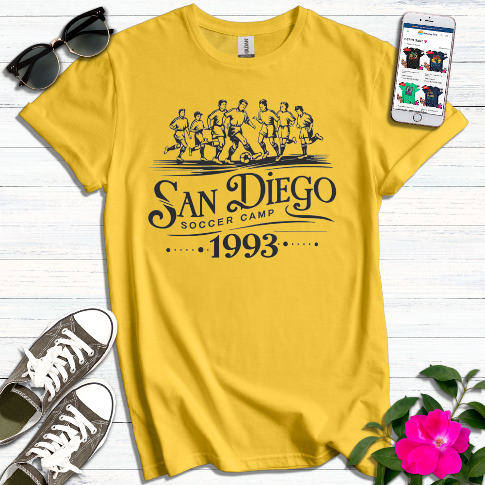 San Diego Soccer Camp 1993 T-Shirt