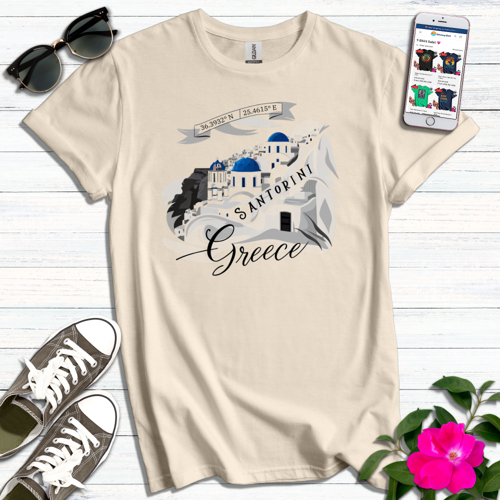 Santorini Greece T-Shirt