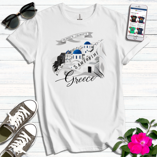 Santorini Greece T-Shirt