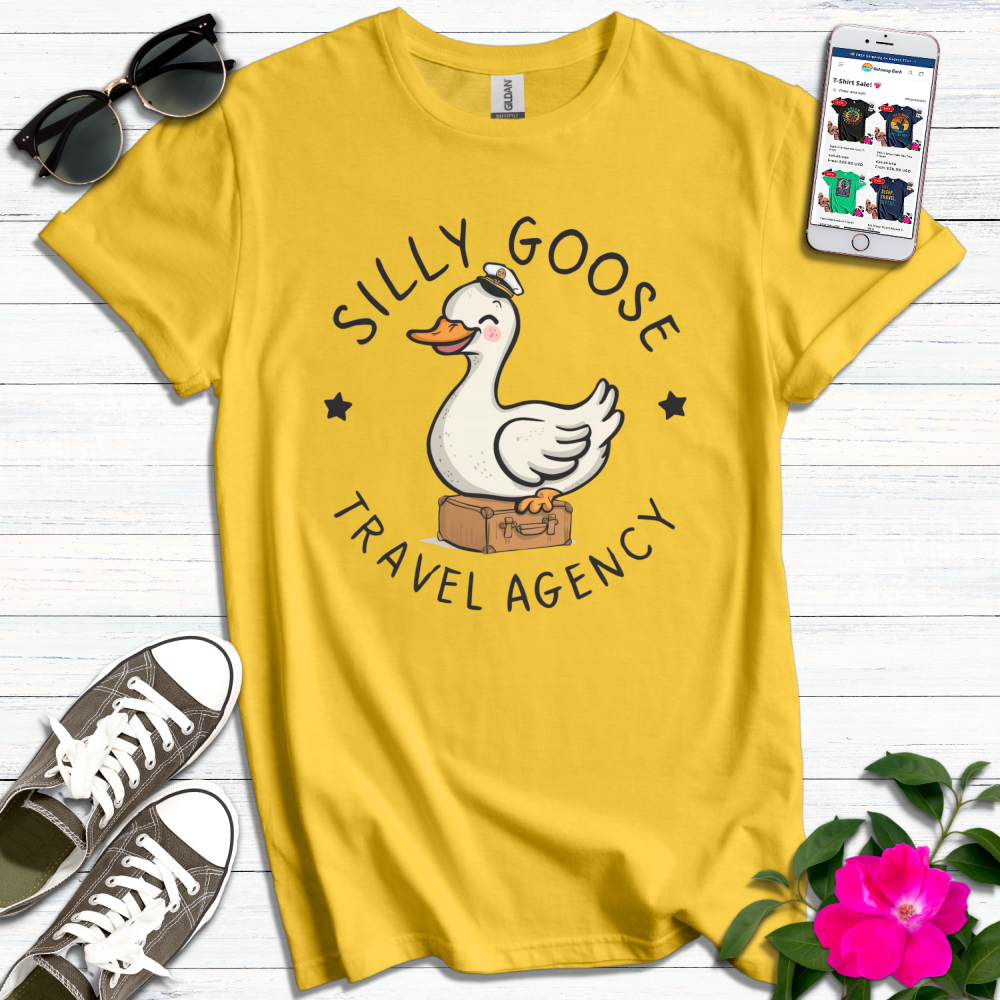 Silly Goose Travel Agency T-Shirt