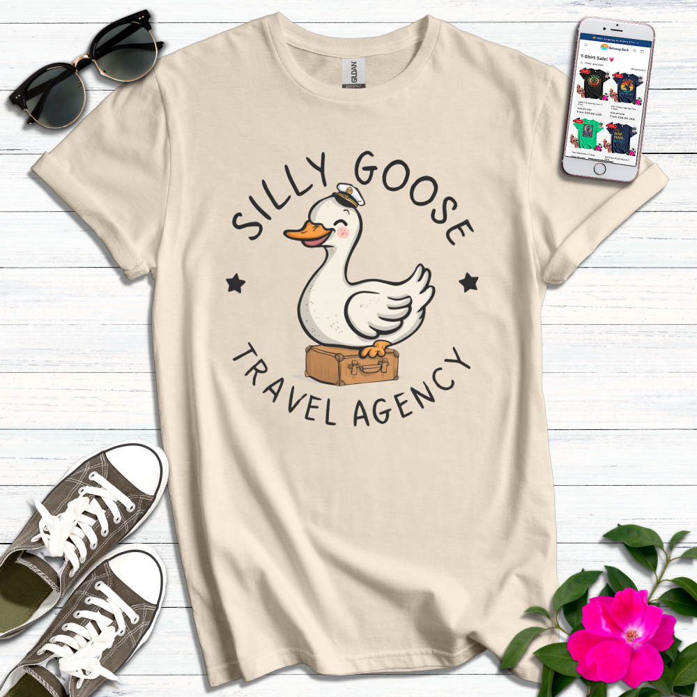 Silly Goose Travel Agency T-Shirt