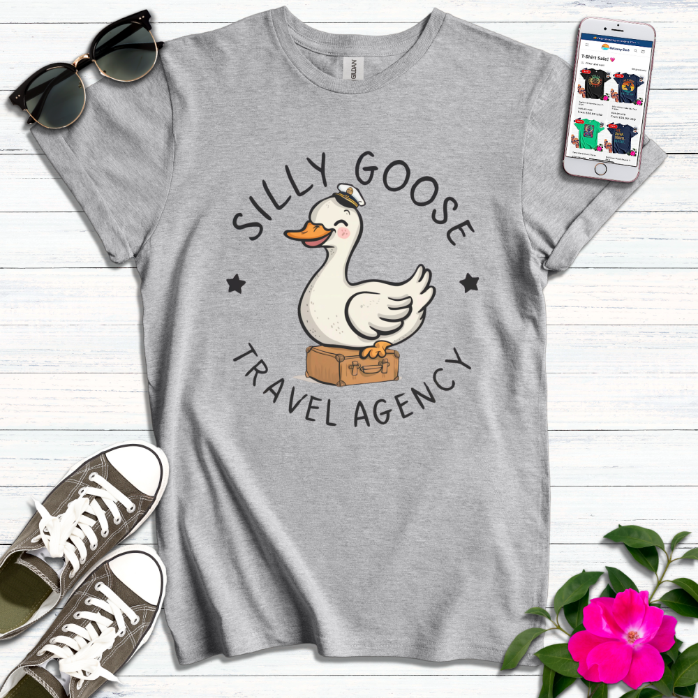 Silly Goose Travel Agency T-Shirt