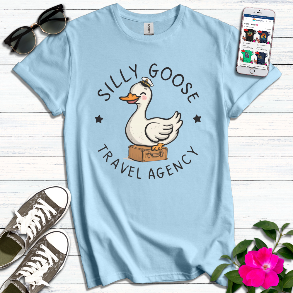 Silly Goose Travel Agency T-Shirt