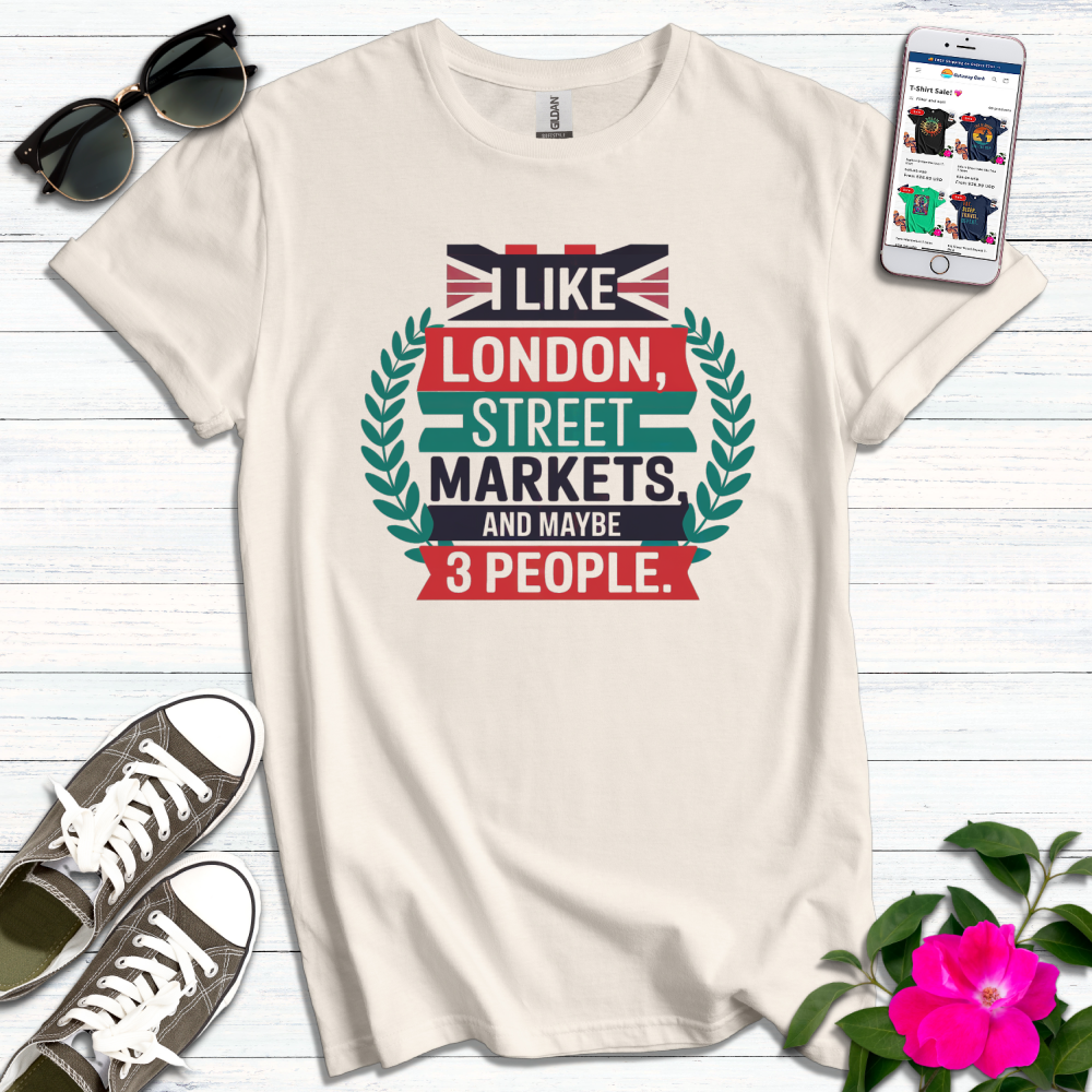 Like Street Markets 3 People T-Shirt