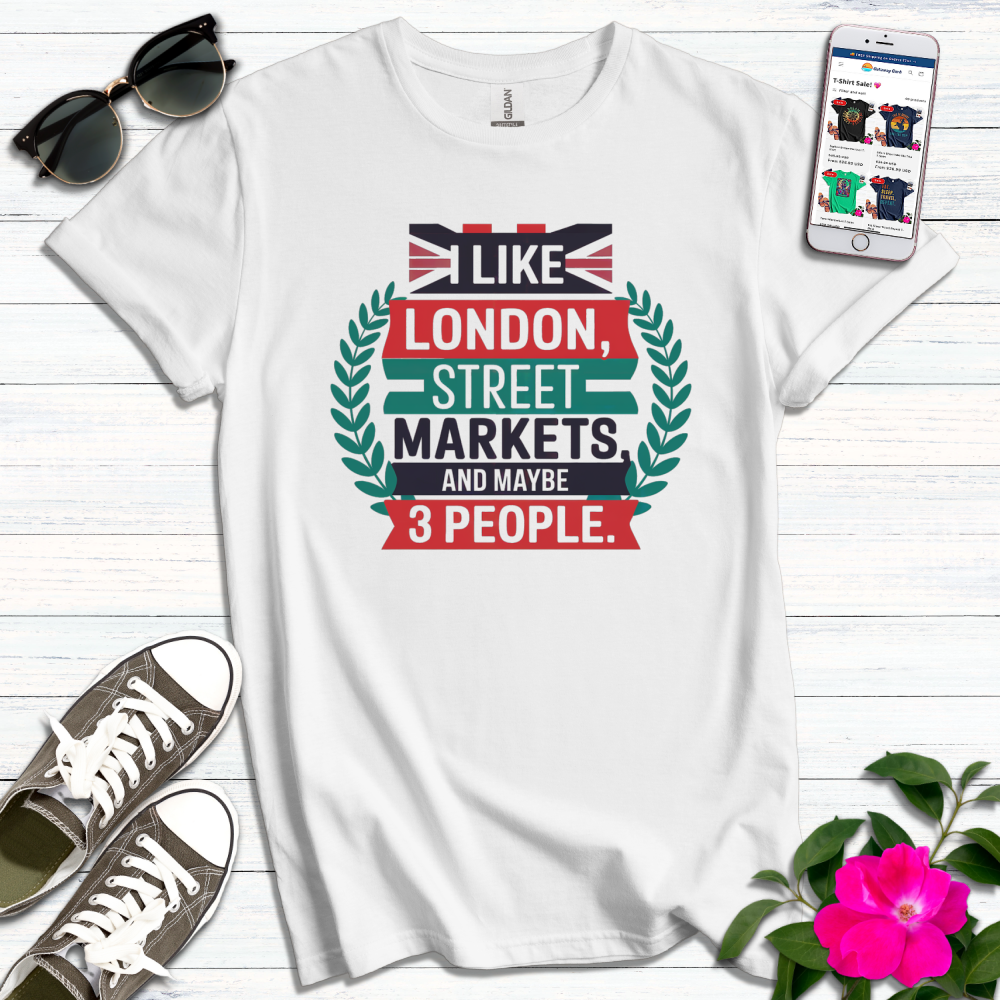 Like Street Markets 3 People T-Shirt