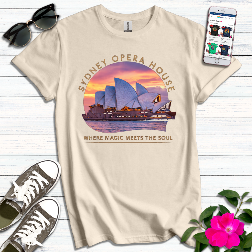 Sydney Opera House Magic Meets Soul T-Shirt