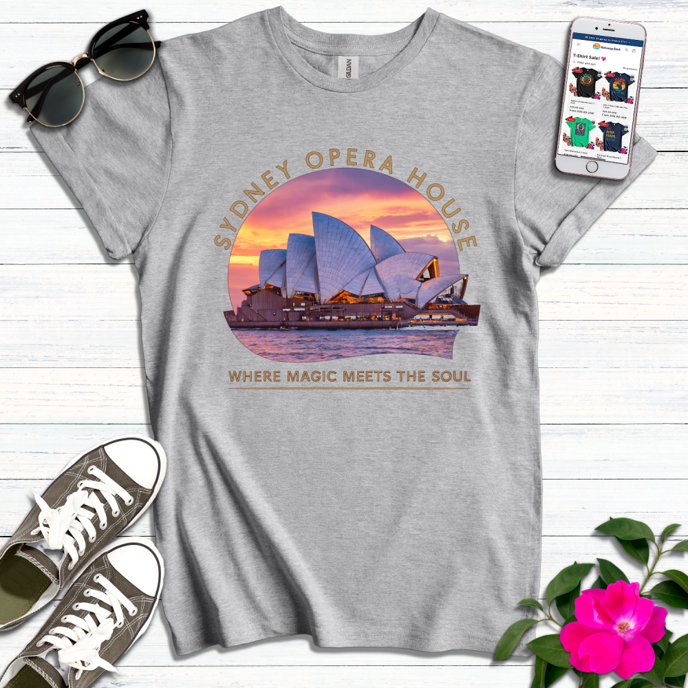 Sydney Opera House Magic Meets Soul T-Shirt