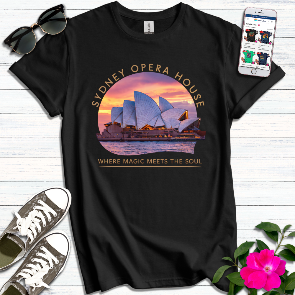 Sydney Opera House Magic Meets Soul T-Shirt
