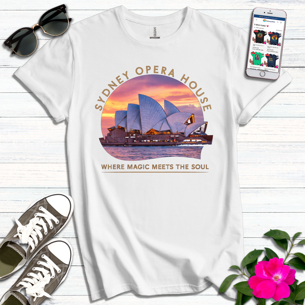 Sydney Opera House Magic Meets Soul T-Shirt