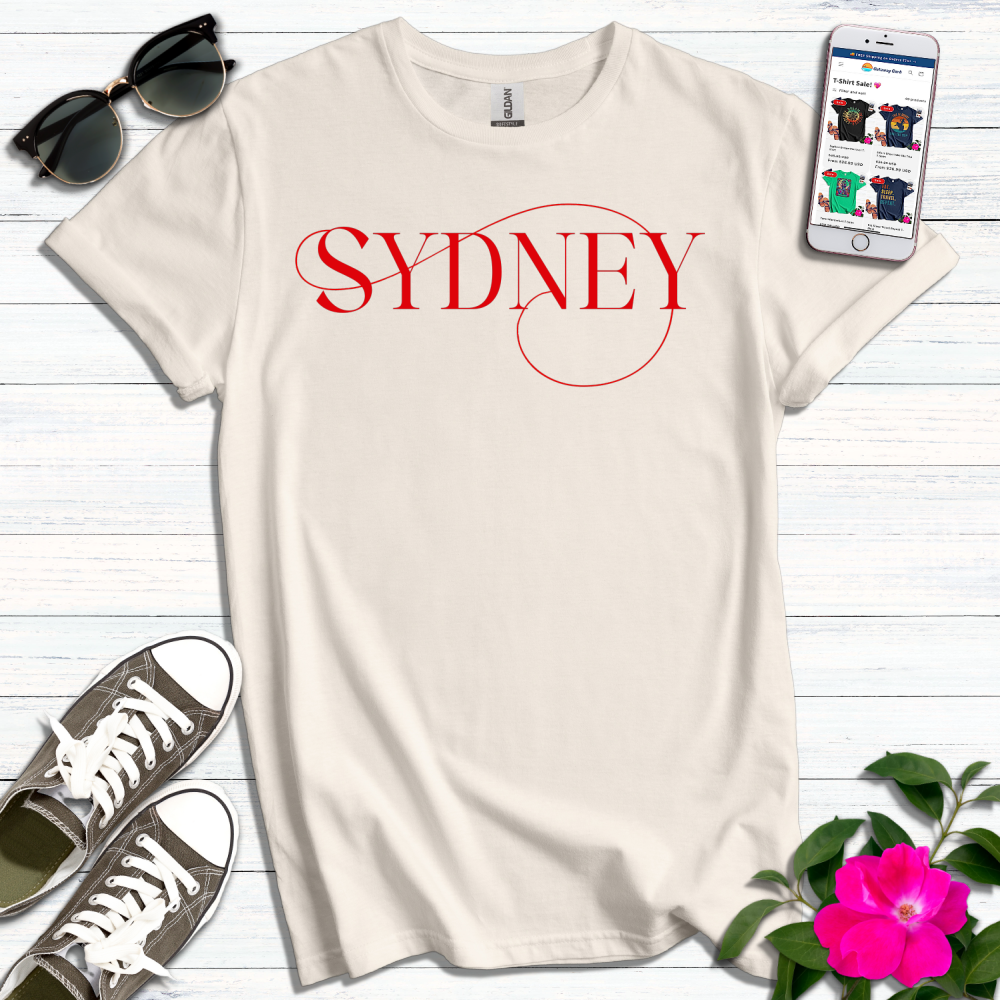 Sydney Typography T-Shirt