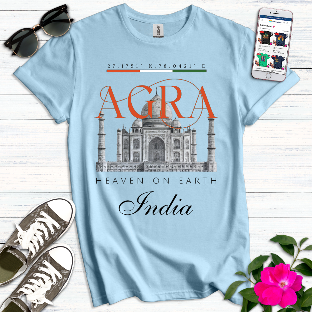 Taj Mahal Agra India T-Shirt