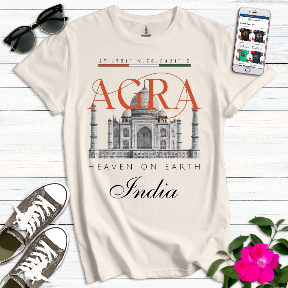 Taj Mahal Agra India T-Shirt