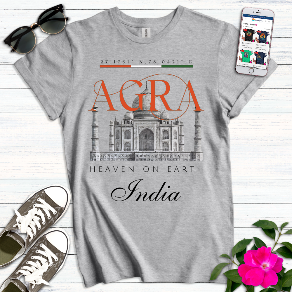 Taj Mahal Agra India T-Shirt