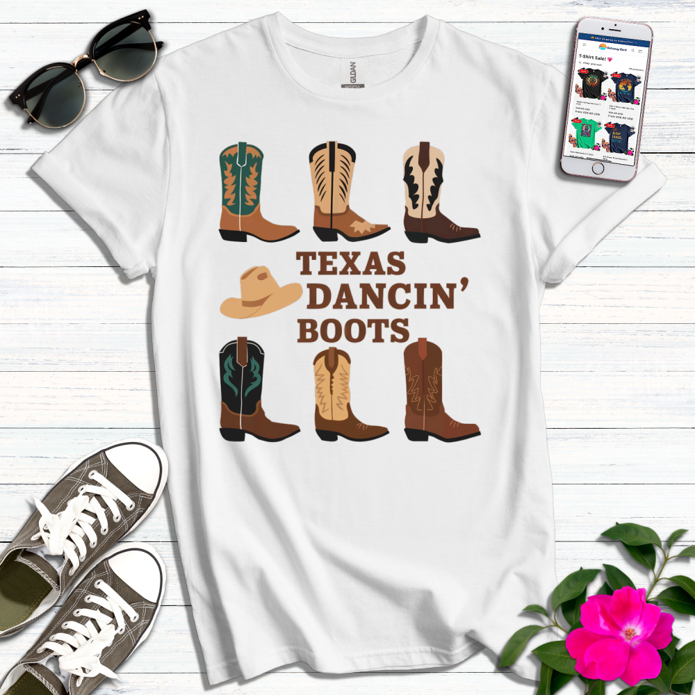 Texas Dancin Boots T-Shirt