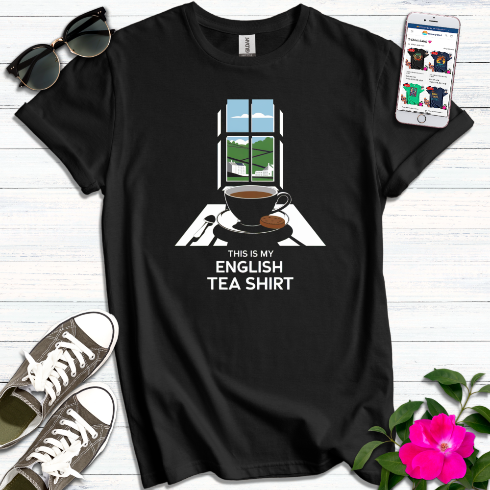 English Tea with View T-Shirt