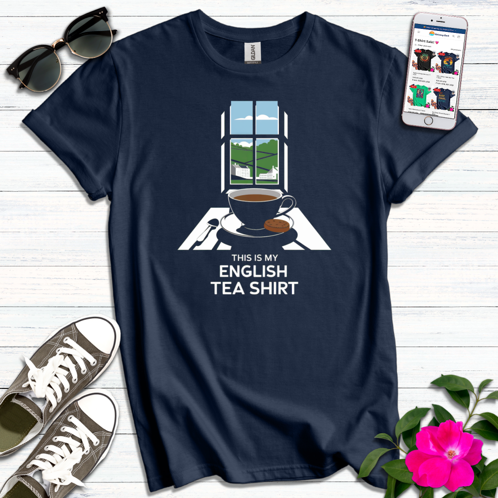 English Tea with View T-Shirt
